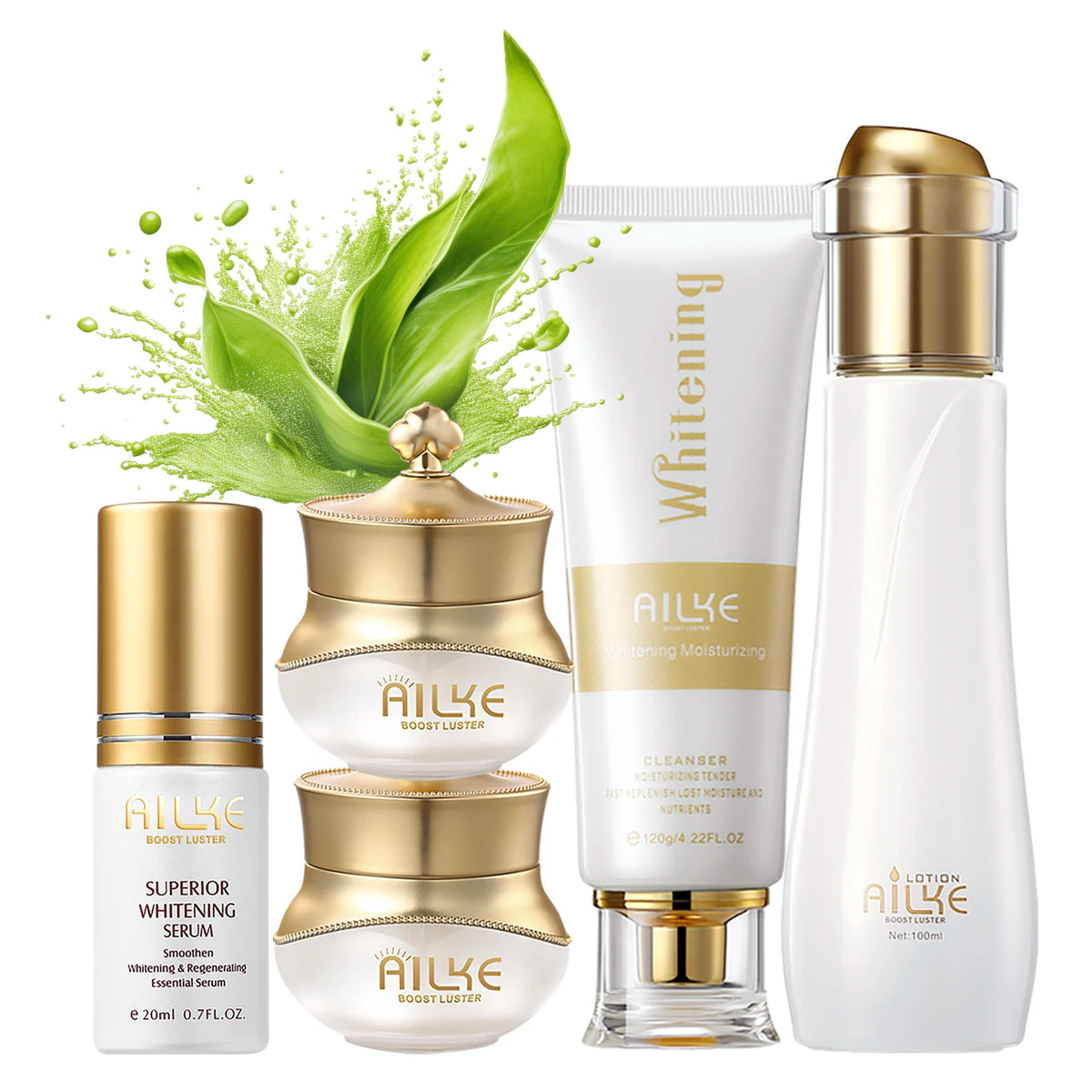 KYLIEFIT Whitening Anti-Wrinkle Facial Skincare Set - 4-Piece Kit