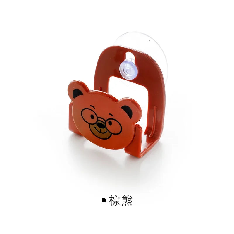 Herramientas de organización, accesorios de cocina, estante de almacenamiento de esponja de dibujos animados, decoración del hogar para suministros de cocina, aparatos de cocina, 1 unidad