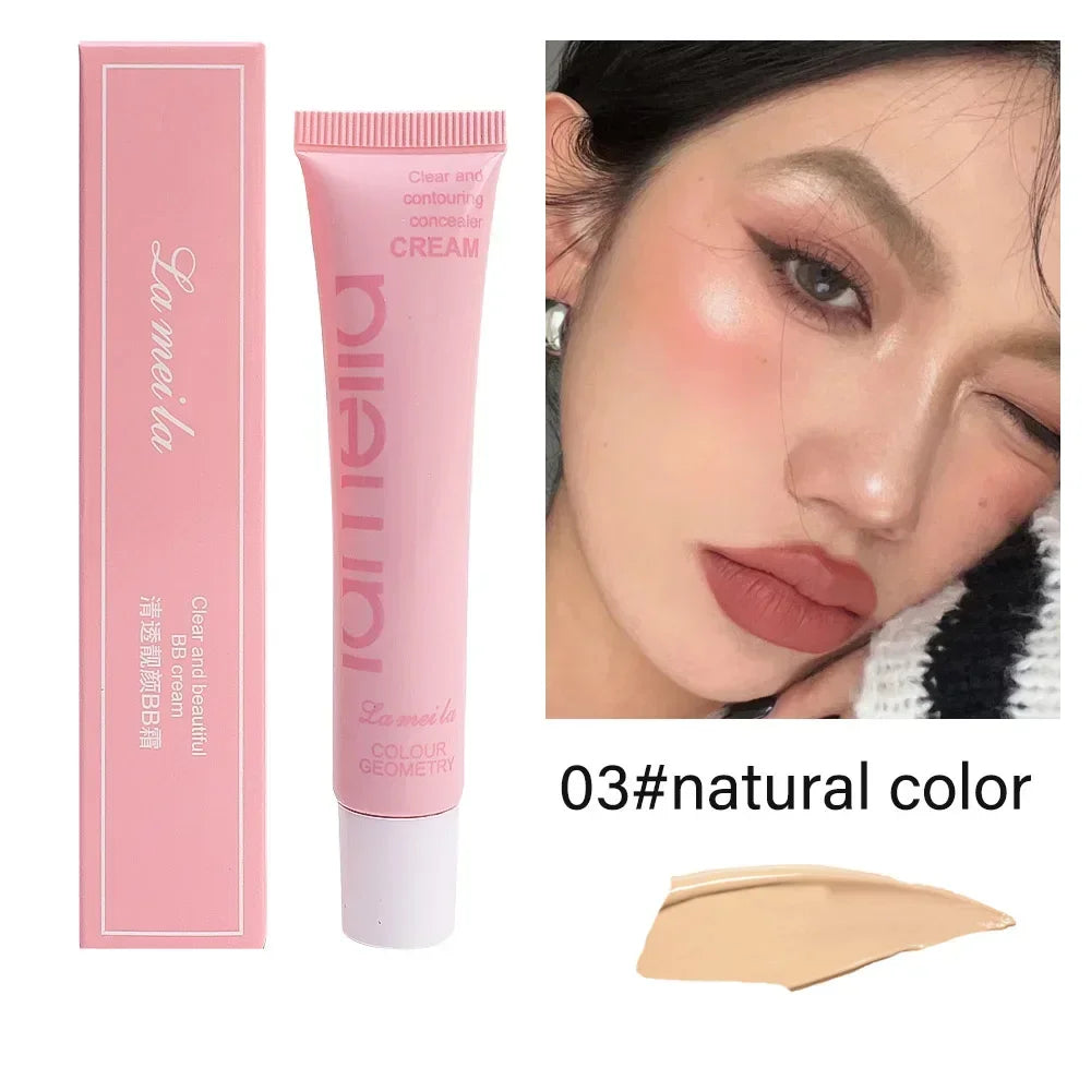 Moisturizing Liquid Foundation 15ml Oil Control Waterproof Long Lasting Matte Coverage For Oily Skin 4 Shades