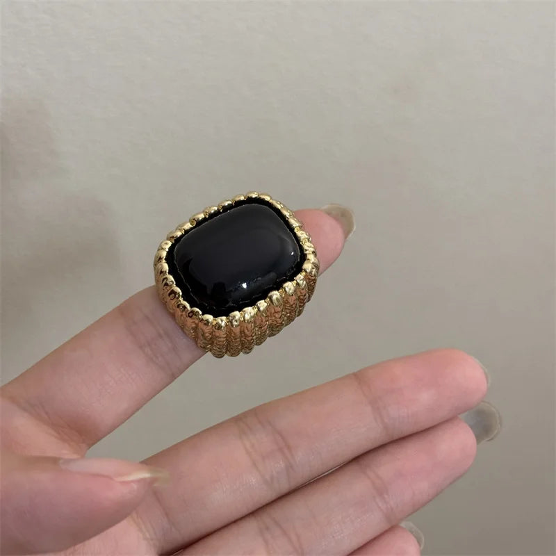 Xialuoke European American Style Design Stud Earringsfor Women'S Men Geometric Chunky Trendy Chunky Jewelry Gifts