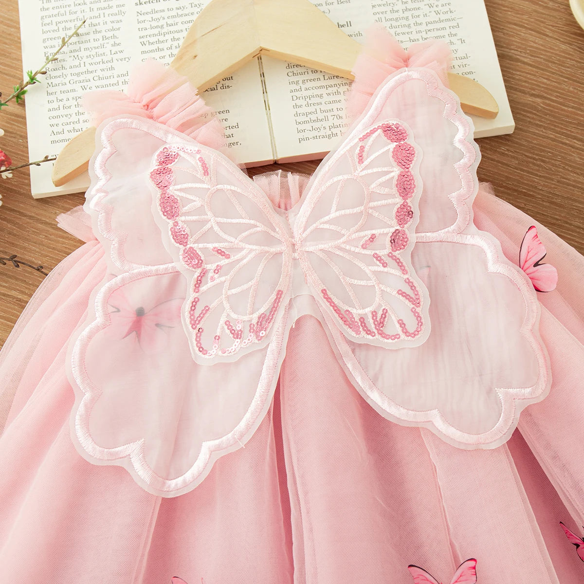 Baby Girls' Dress Summer Cute Mesh Princess Girls' Dress Sweet Birthday Party Baby Dress Baby Girl Clothing
