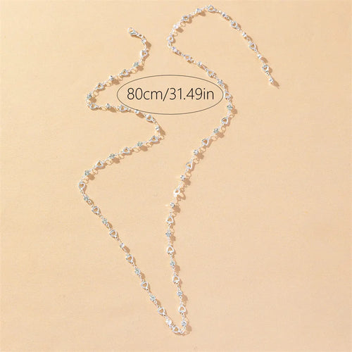 Crystal Zircon Necklace For Women Luxury Colorful Rhinestone Tassel Bohemian Statement Jewelry Gift