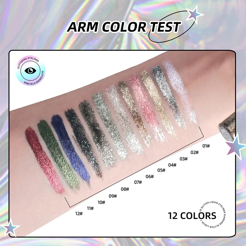 Chameleon Liquid Eyeshadows Shiny Lasting Eyeliner Duochrome Eyeshadow Fashion High Quality Makeup Multi Purpose Women Cosmetic