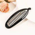Matte Fish Shaped Banana Hairpin Ponytail Hair Clip Headband For Women Hair Accessories HairgripsTwist Clamp Barrettes Headwear