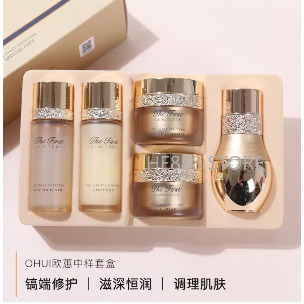 Korean Cosmetics Ohui Special Gift Set Anti-Wrinkles Repairing Moisturizing Nourishing Hydration Skin Care Products Sample Set