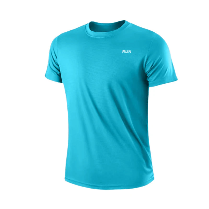 Gendaway Men's Quick-Dry Short Sleeve Running T-Shirt - Lightweight