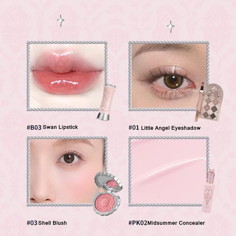 Flower Knows Little Angel Collection Makeup Set - All-in-One Gift Box