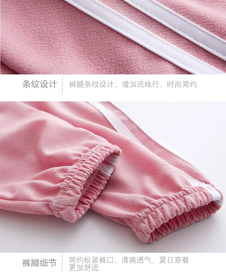Tinoluling Kids Sport Trousers - Unisex Summer Athletic Pants