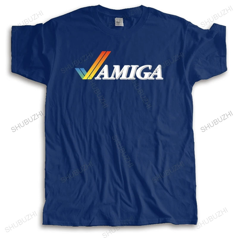New Arrive Tee-Shirt For Men Summer T-Shirt Men O-Neck  Commodore Amiga Top Tees Unisex Teeshirt Brand Clothing