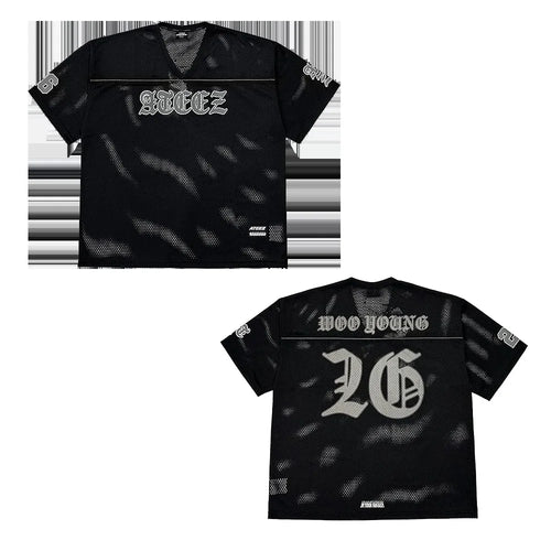 Ateez 2025 World Tour In Your Fantasy Graphic Tee Jersey Official Tour Merch For Fans