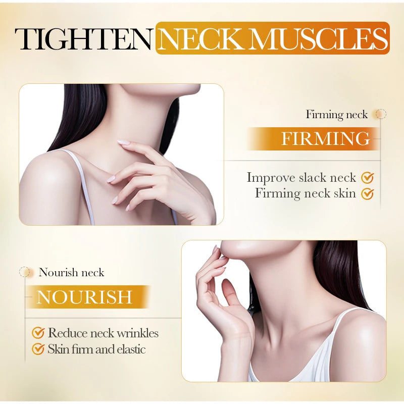 Korean Rice Raw Pulp Moisturizing Neck Cream - Anti-Aging Firming