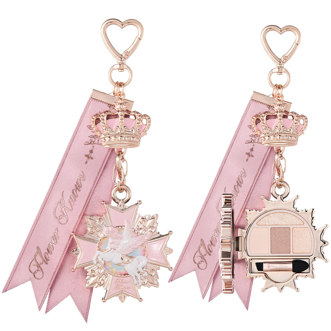 Flower Knows Knight Unicorn Makeup Set - Eyeshadow, Blush, Lipstick