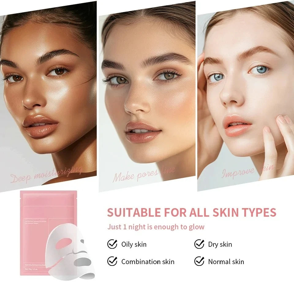 Bio-Collagen Deep Hydrating Overnight Face Mask - Pore Minimizing