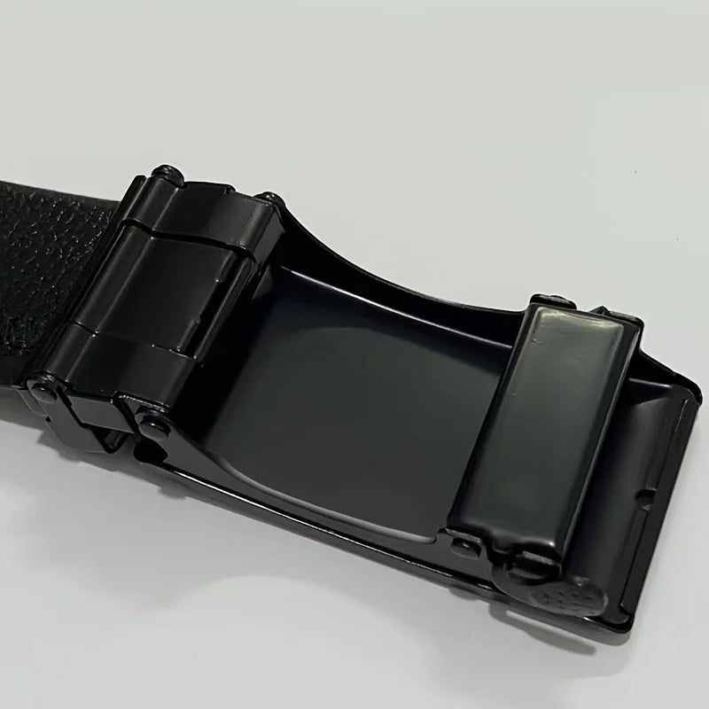 New Men's Belt Fashion Automatic Buckle Business Leather Belts For Men Jeans High Quality Strap