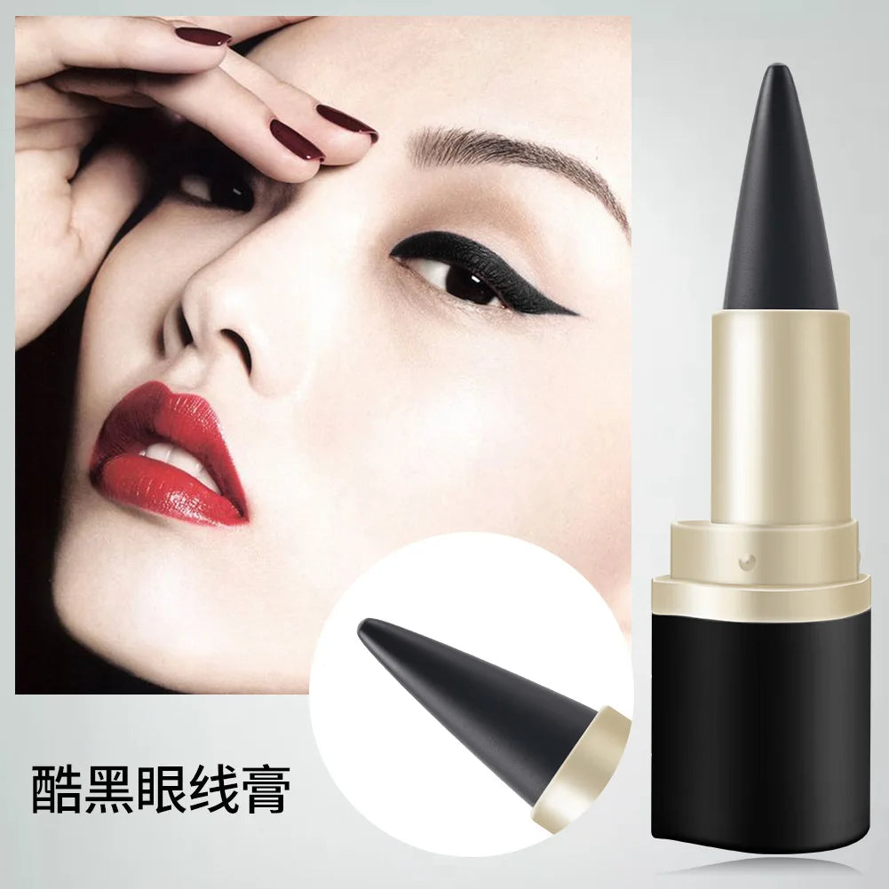 Eyeliner Pencil Natural Black Eyeliner Cream for Women Eye Liner Waterproof Smudge Smoky Eyeshadow Palette Halloween Makeup
