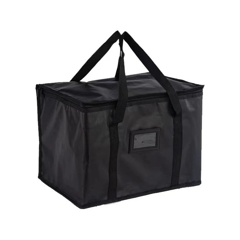 70L Insulated Thermal Cooler Bag Insulation To Keep Cold Large Capacity Portable Lunch Bag Zip Picnic Camping Tin Foil Food Bag