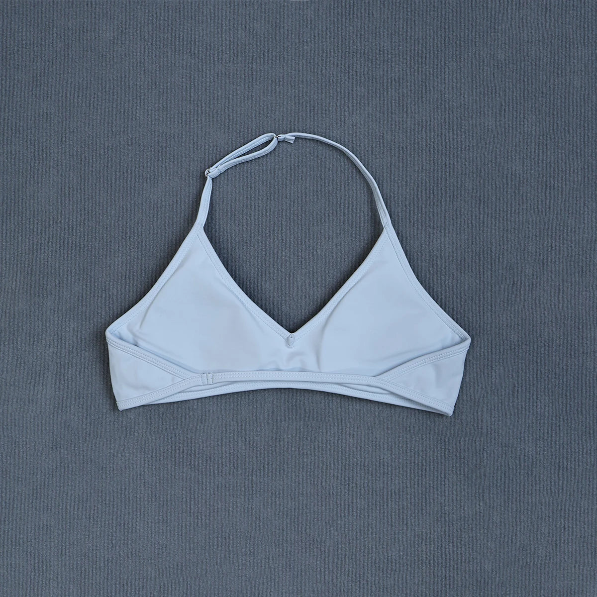 Women's Summer Halter Neck Padded Sports Yoga Bra Shock Absorption Support Backless Crop Top for Outdoor Running And Gym