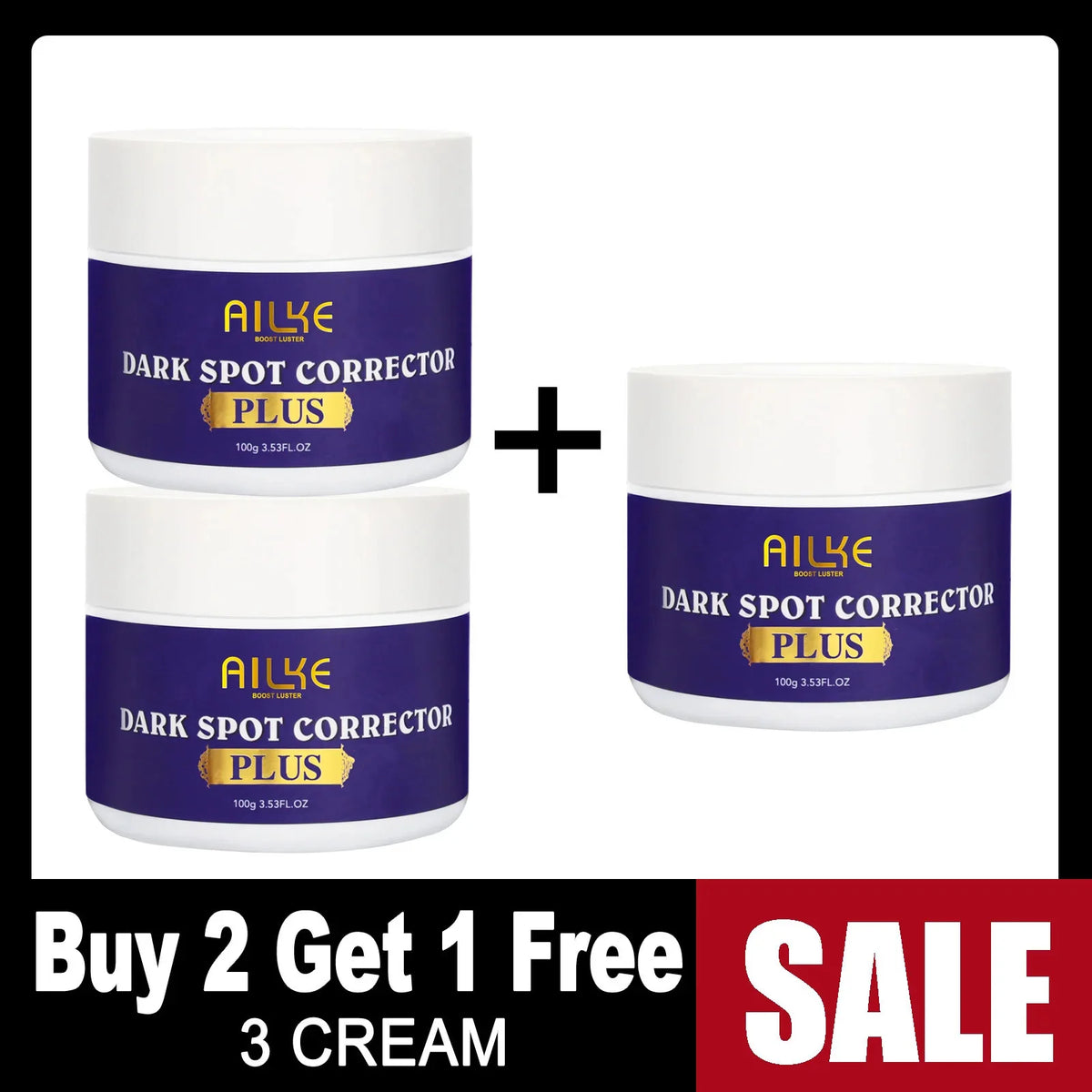 AILKE Double Glutathione Skin Care Set - Whitening & Dark Spot Corrector