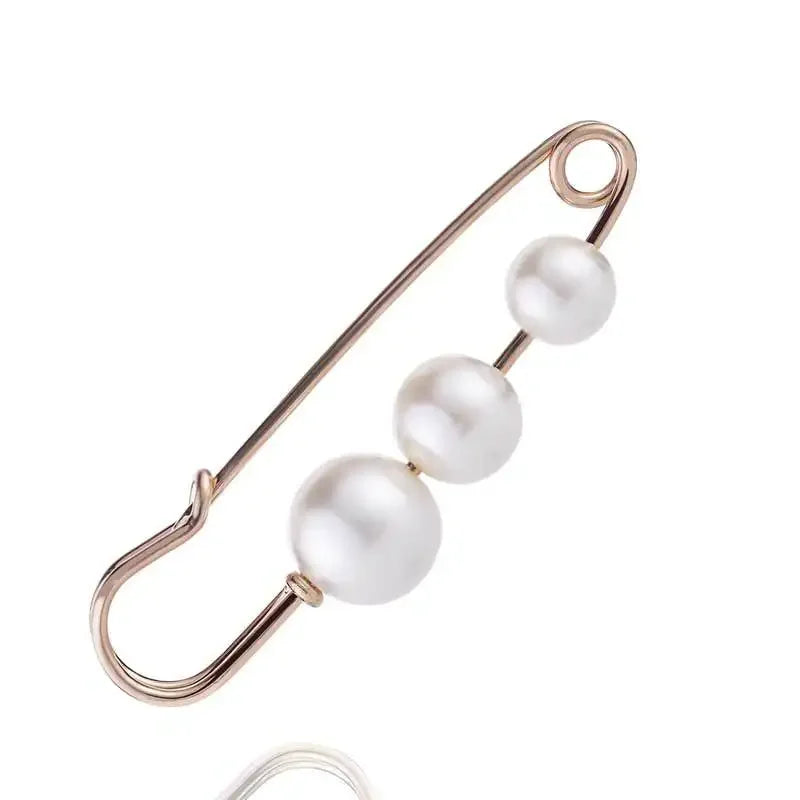 Detachable Metal Pins For Clothing Elegant Clip On Brooches For Women's Sweaters Cardigans Dresses