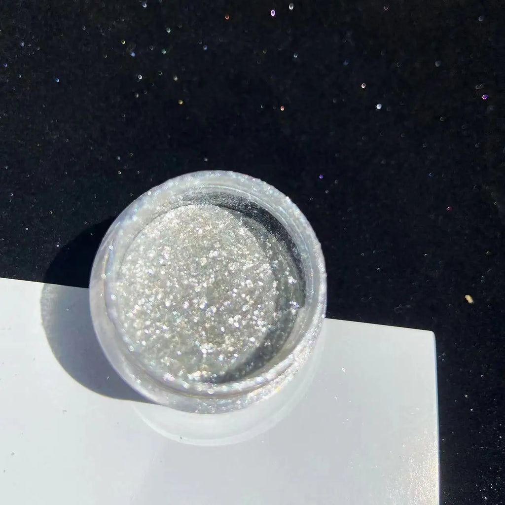 Net-5g Polarized Opal Powder Aurora Neon Nail Glitter Sequins Shiny " Shimmer Dust" Chrome Pigment for Manicure Rubbing on Nails
