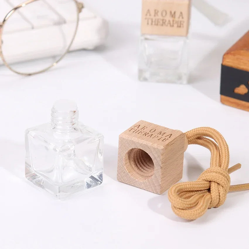 Car Air Outlet Freshener Diffuser Fragrance Bottle Clip Perfume Bottle Pendant Essential Oil Auto Hanging Ornament Interior Amag