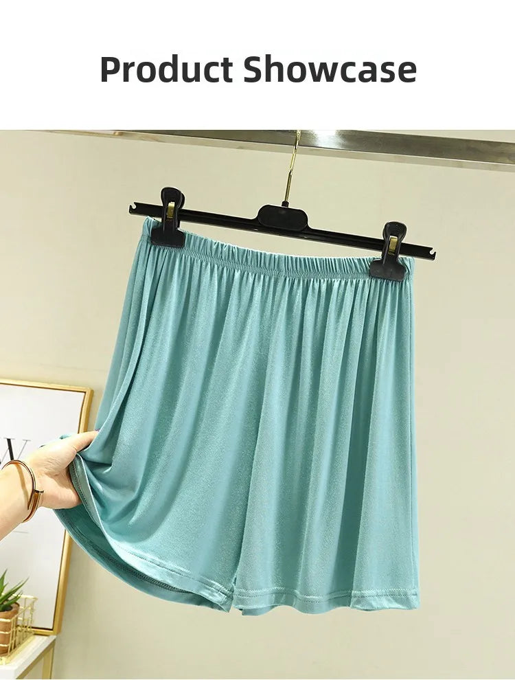 July Deer Women's High Waist Modal Wide Leg Casual Pants