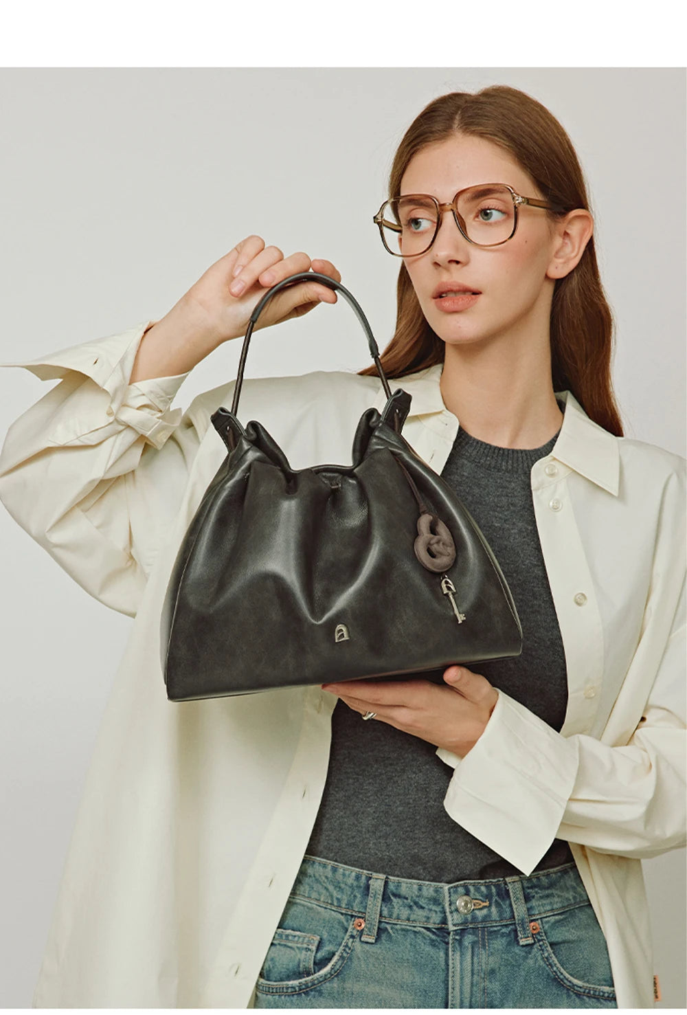 LA FESTIN Original Brand Women's Bag 2025 New Fashion Leather Shoulder Bag Lady Handbag Large Capacity Bag Crossbody Bag