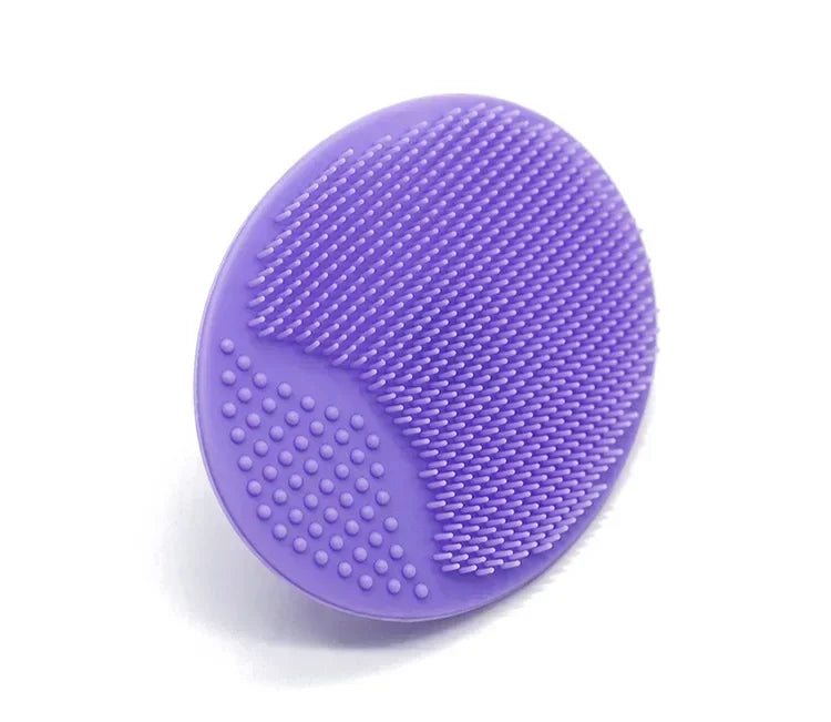 1/4pcs Silicone Face Scrubber Facial Cleansing Brush Face Exfoliator Blackhead Acne Face Wash Brush for Deep Cleaning Skin Care