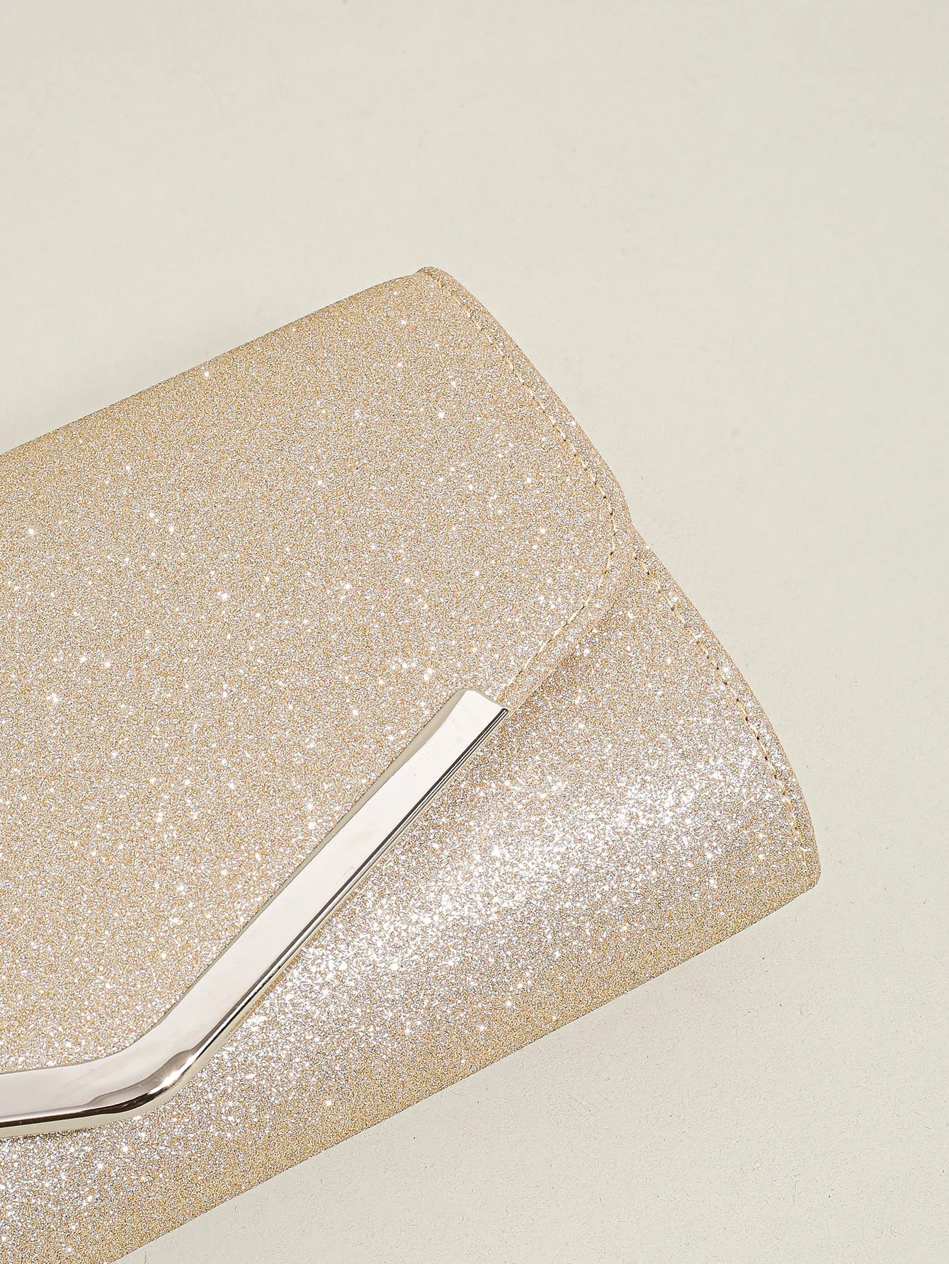 Clutch Purse Evening Bag for Women, Glitter Evening Envelope Handbag With Detachable Chain for Wedding and Party