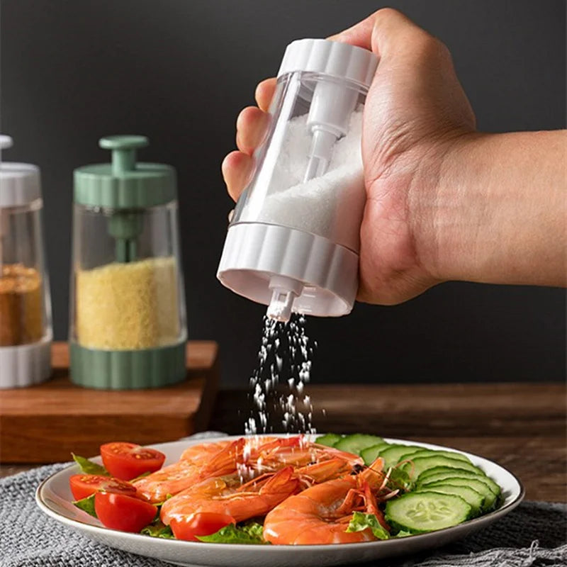 Botes de condimentos de cocina para especias, sal y pimienta, organizador de especias, tarro de condimentos para barbacoa, utensilio de cocina