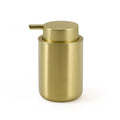 Bomba de jabón de acero inoxidable fácil de presionar dispensador de jabón líquido de manos dispensador de loción de acero inoxidable plateado