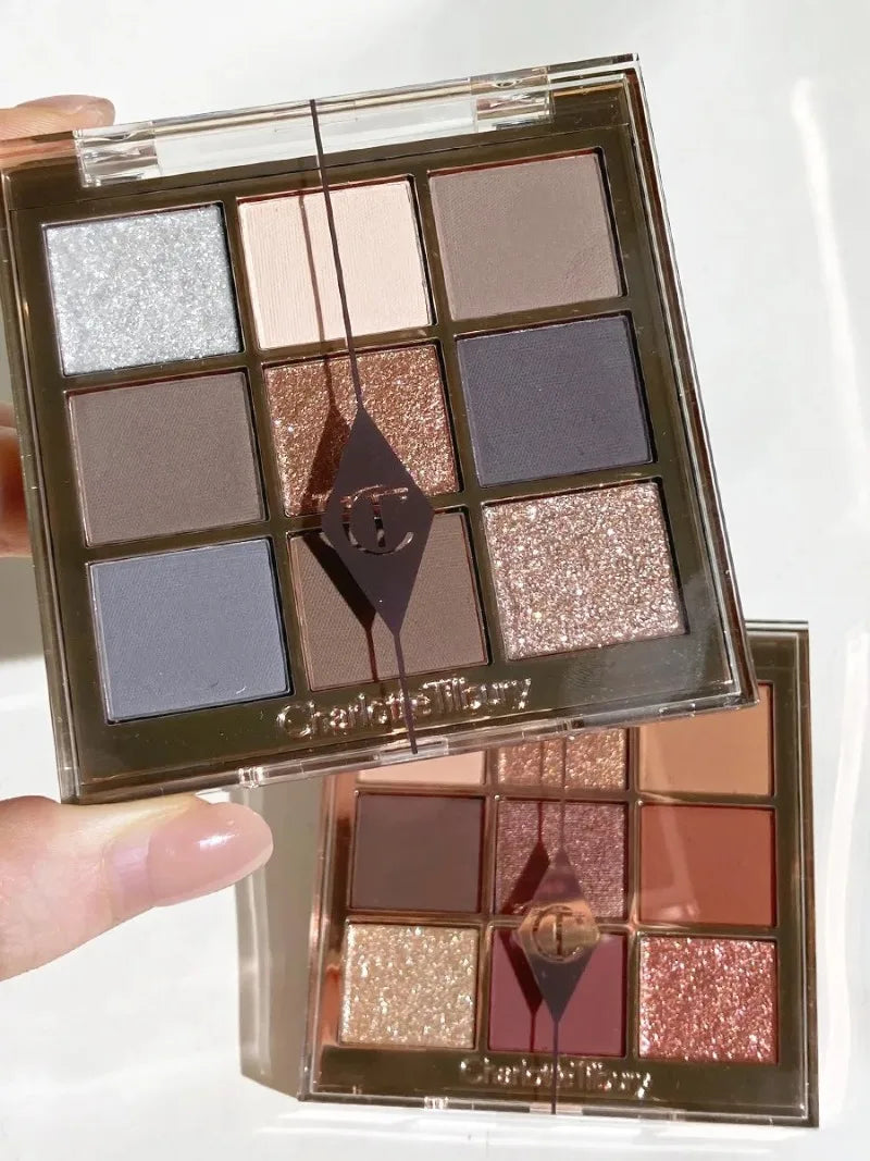 Charlotte Tilbury PILLOW TALK Series Soft Heart Double Color Powder Blusher Color Plate Hot Color Code First Love Sex on Fire