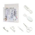Baby Grooming Kit Baby Care Set Bpa Free Cute Design Comb Brush Nail Clippers Scissors Safe Newborn Infant Grooming Tools