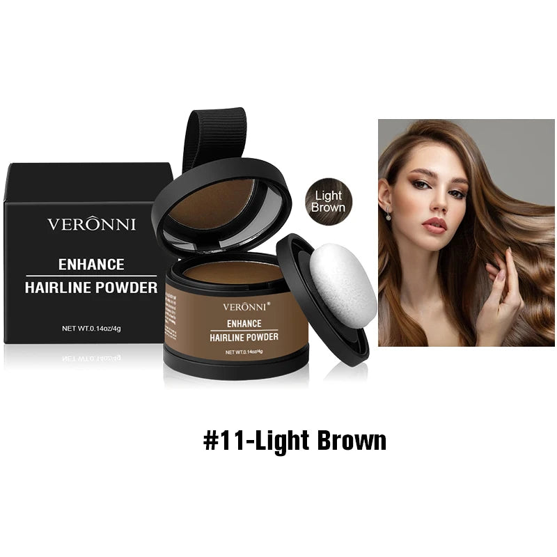 Hairline Shadow Powder,Instantly Conceal Hairline And Hair Root, Waterproof Hairline Powder Filler,Hair Root Cover,Scalp Powder