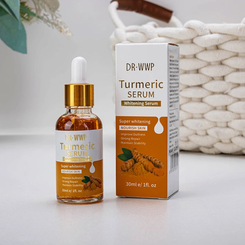 Vitamin C Turmeric Hyaluronic Acid Serum With Aha Retinol Snail Extract Face Serum Brightening Moisturizing Gentle Exfoliation