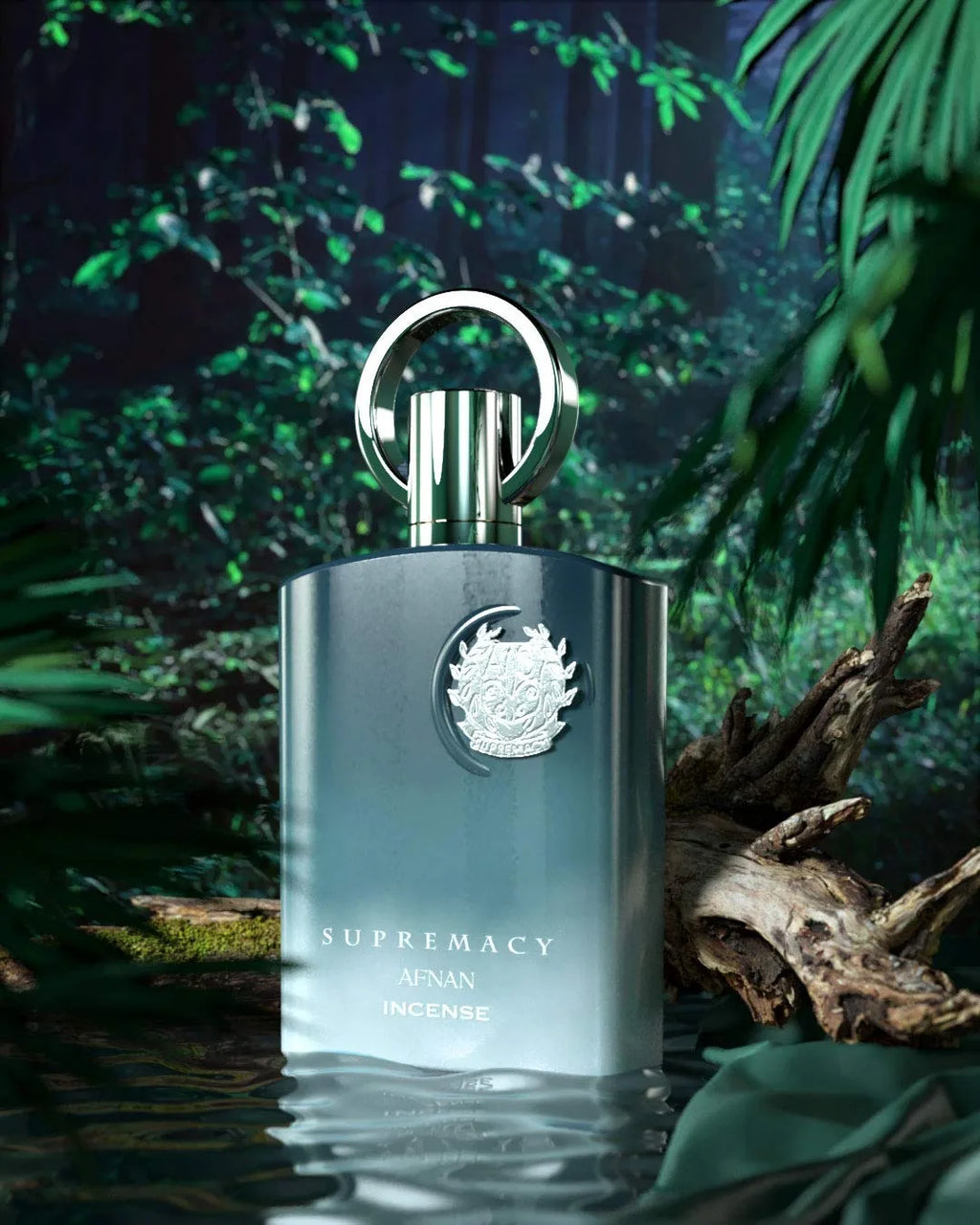 Afnan Supremacy Incense - Oregano, Pepper, Labdanum, Leather, Unisex Eau De Parfum, 3.4 Oz - Ensures an All-Day Bold Scent for Confidence and Elegance