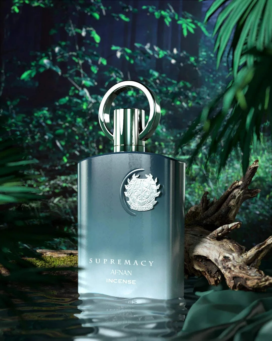 Afnan Supremacy Incense - Oregano, Pepper, Labdanum, Leather, Unisex Eau De Parfum, 3.4 Oz - Ensures an All-Day Bold Scent for Confidence and Elegance