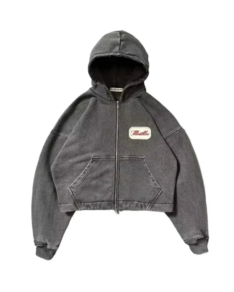 Y2K Camouflage Print Pullover Hoodie - Men's Oversized Streetwear