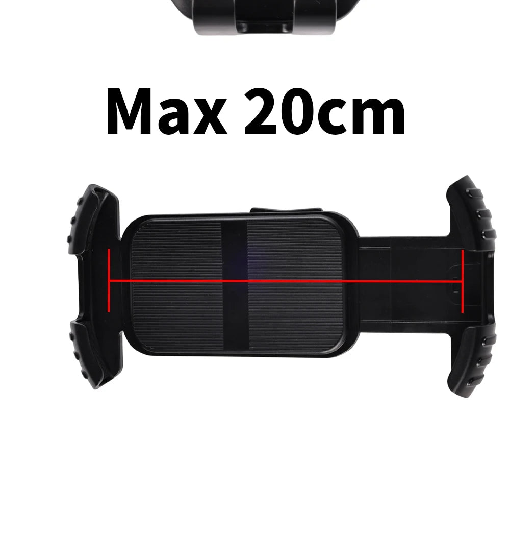 Bicycle Phone Clip Rearview Mirror Motorcycle Holder Rotating Knob Locking Mechanism Stability Enhancement Riding NavigationTool