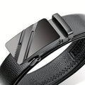 New Men's Belt Fashion Automatic Buckle Business Leather Belts For Men Jeans High Quality Strap