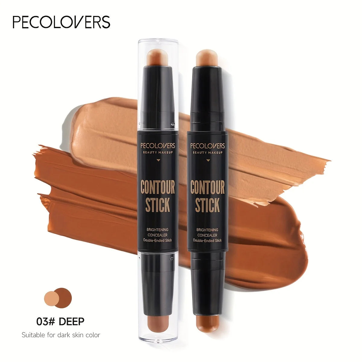 Face Concealer Contour Bronzer Foundation Cream All In One Makeup Base For Women Flawless Finish
