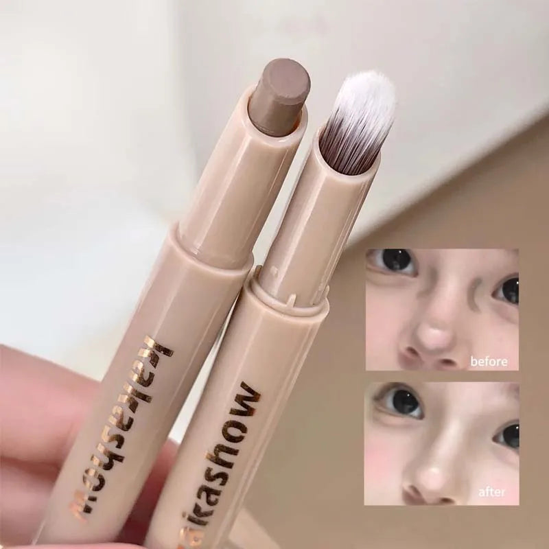 Gray Contouring Shading Stick With Brush Nose Shadow 3D Shape The Facial Contours  Natural Nose Shading Contour Pencil Makeup