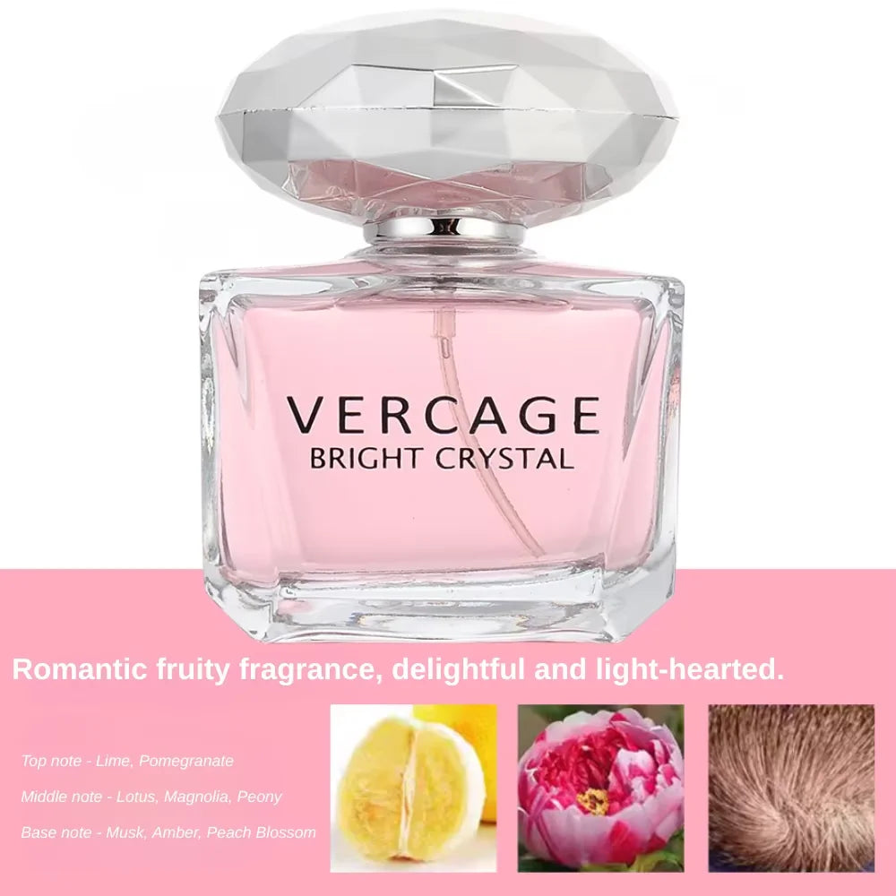 AURORA.GLEN Crystal Diamond Women's Perfume - Floral EDT 50ml