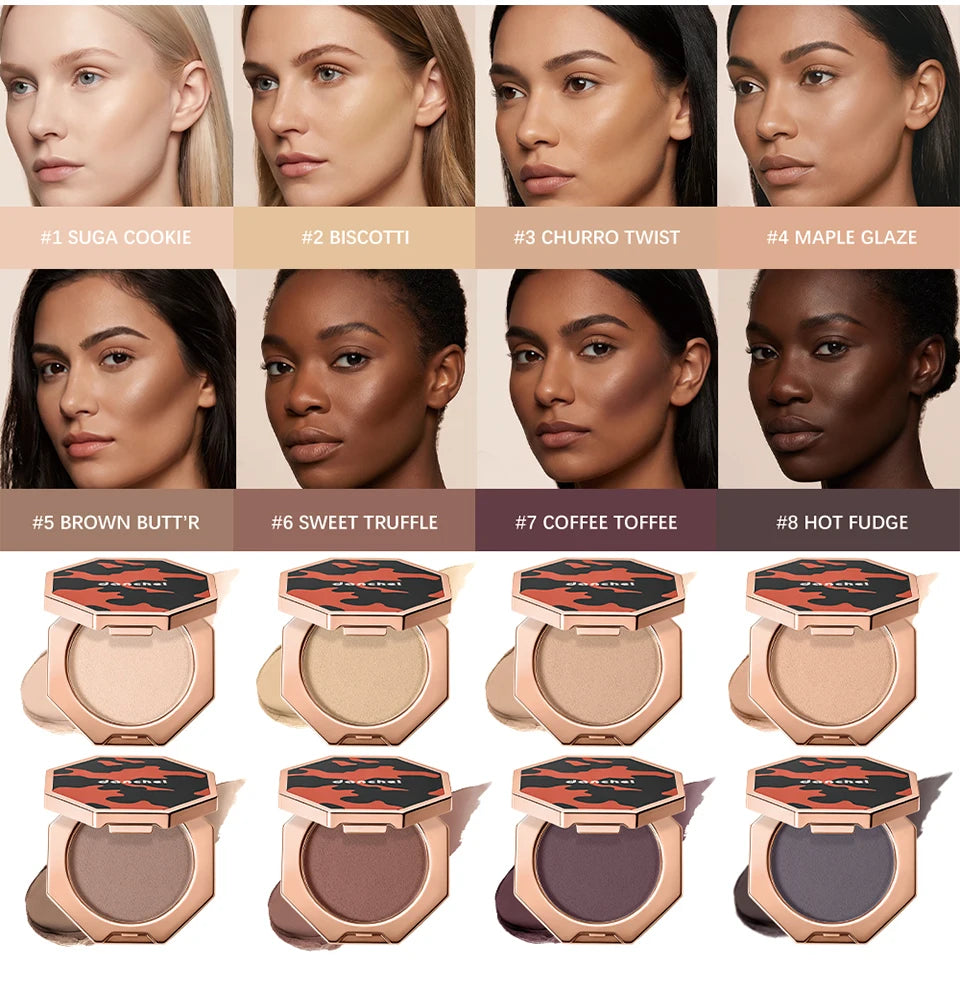 Mousse Cream Bronzer Matte Blendable Contour Shading Cream Long Lasting Waterproof Face Natural Lightweight Makeup Cosmetics