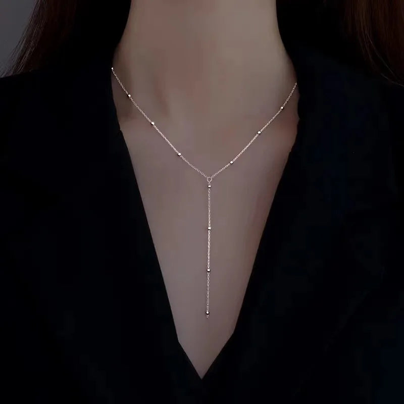 Crystal Zircon Necklace For Women Luxury Colorful Rhinestone Tassel Bohemian Statement Jewelry Gift