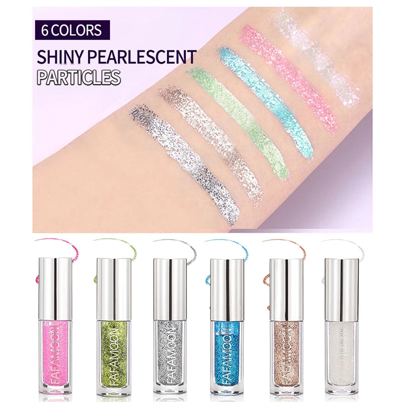 Slim Shiny Eye Liners Eyeshadow Liquid Pencil Pearlescent Silkworm Stick Waterproof Diamond Glitter Sequins Eyeliner Makeup