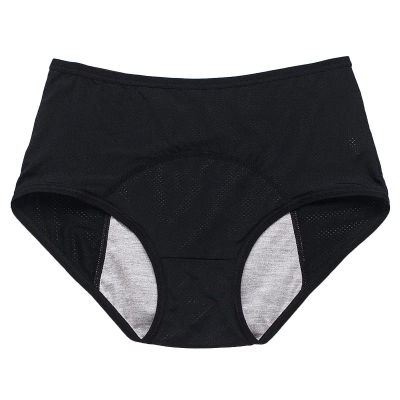 Leak Proof Menstrual Panties Plus Size L-8Xl Underwear Period Physiological Pants Women'S Waterproof Briefs Female Lingerie