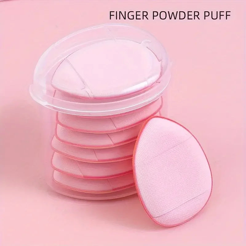 3/718pcs Fingertip Mini Puff Makeup Sponges For Foundation Powder Puffs For Loose Powder Air Cream Foundation Facial Makeup Puff