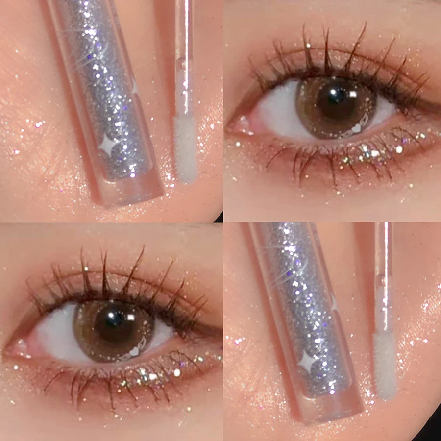 Liquid Eyeshadow High Pigment Waterproof Lasting Not Easy To Fade Pearl Glitter Portable Delicate Women'S'S Eye Makeup