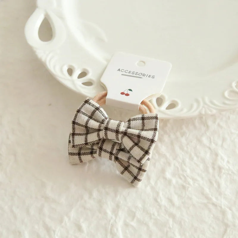 Children's Headwear Hair Accessories for girls, Elastic Hair Bow for baby, Cute Hair ties, Lovely Hair Rope